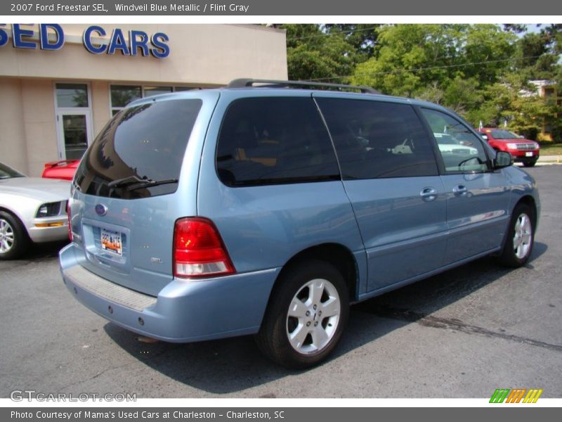 Windveil Blue Metallic / Flint Gray 2007 Ford Freestar SEL