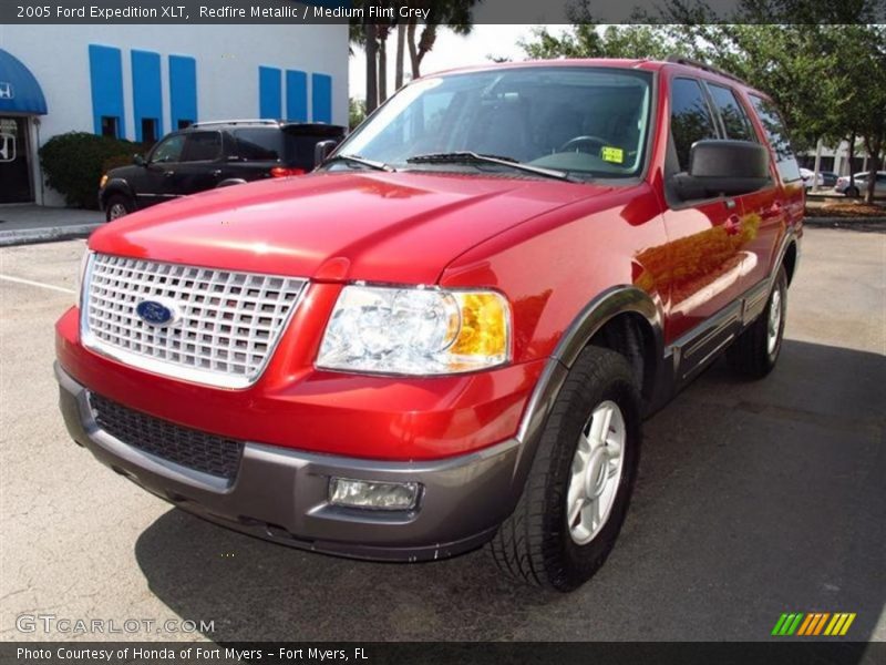 Redfire Metallic / Medium Flint Grey 2005 Ford Expedition XLT