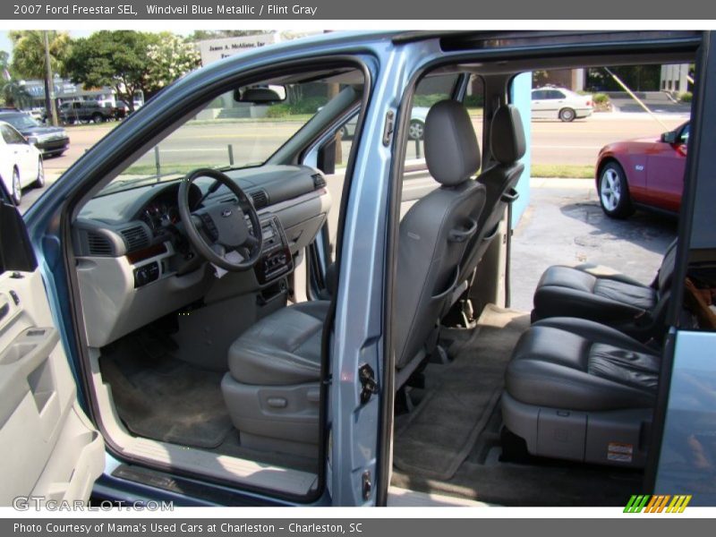 Windveil Blue Metallic / Flint Gray 2007 Ford Freestar SEL
