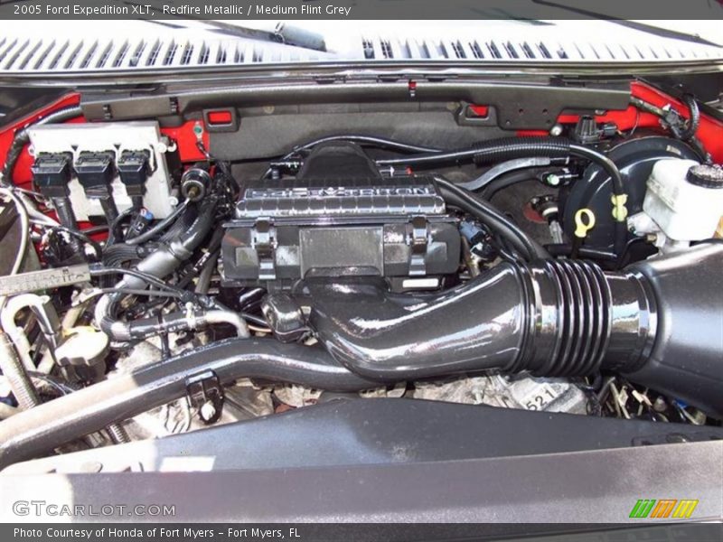 Redfire Metallic / Medium Flint Grey 2005 Ford Expedition XLT