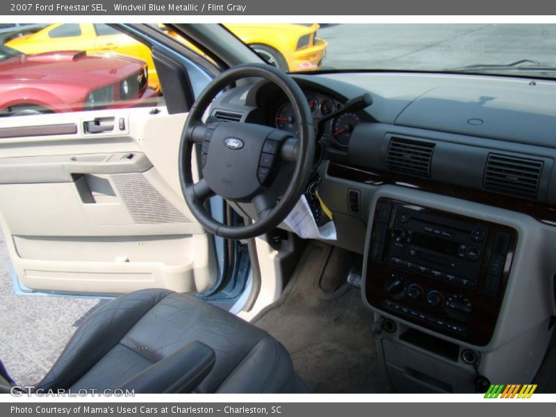 Windveil Blue Metallic / Flint Gray 2007 Ford Freestar SEL