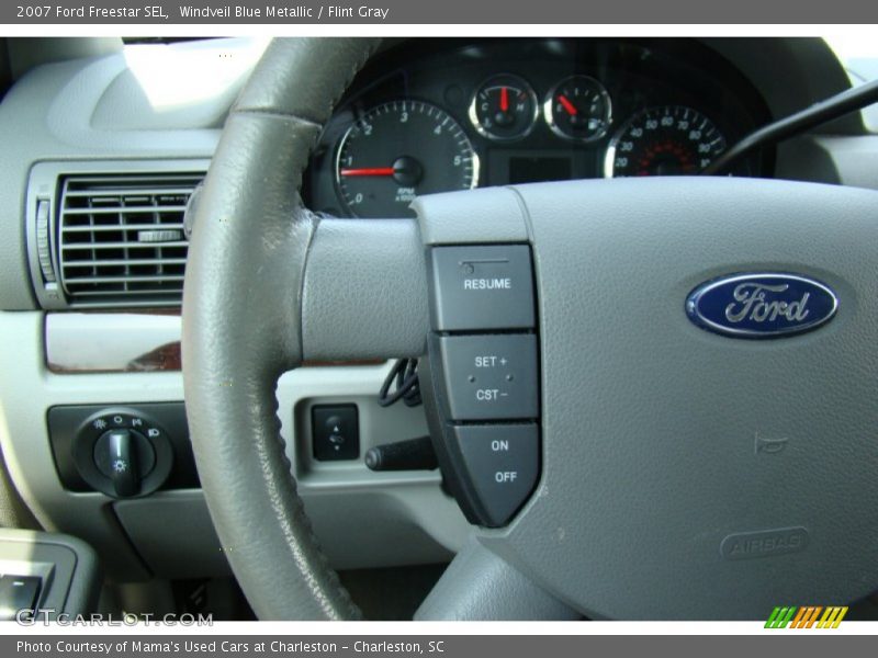 Windveil Blue Metallic / Flint Gray 2007 Ford Freestar SEL