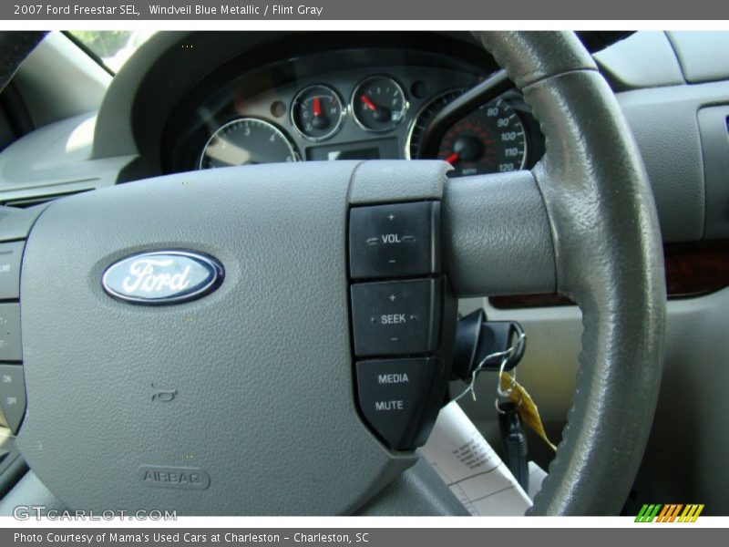 Windveil Blue Metallic / Flint Gray 2007 Ford Freestar SEL