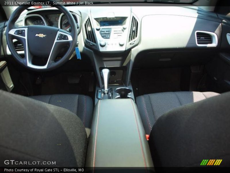 Summit White / Jet Black 2011 Chevrolet Equinox LT