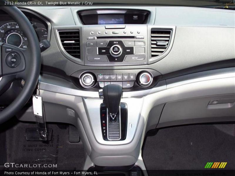Controls of 2012 CR-V EX