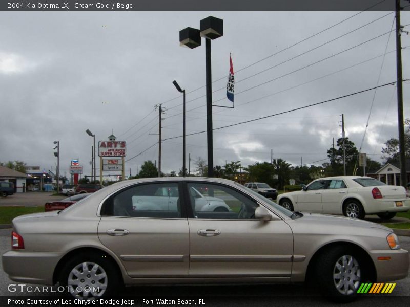 Cream Gold / Beige 2004 Kia Optima LX