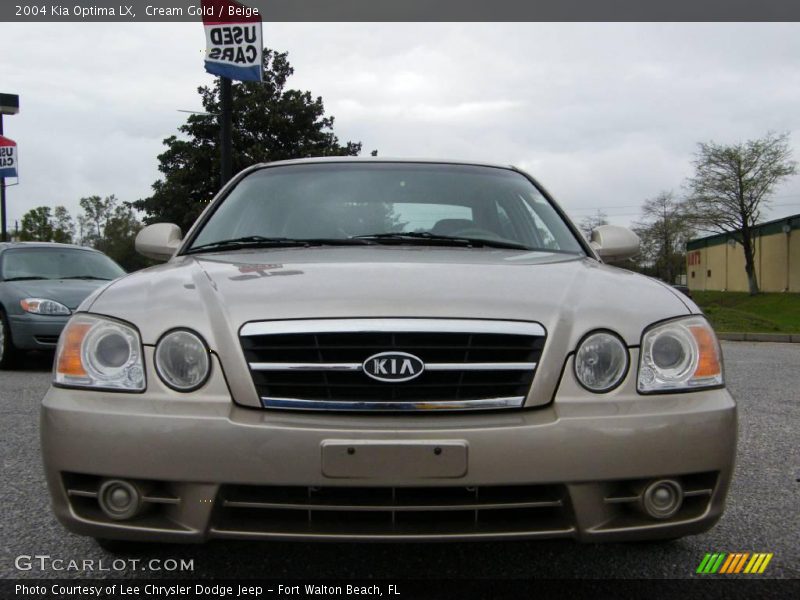 Cream Gold / Beige 2004 Kia Optima LX