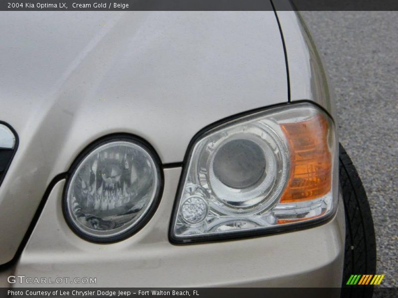 Cream Gold / Beige 2004 Kia Optima LX
