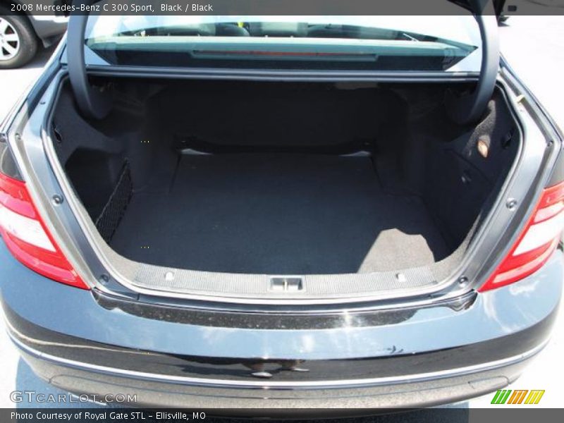 Black / Black 2008 Mercedes-Benz C 300 Sport