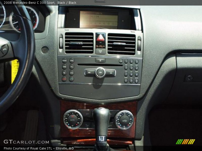 Black / Black 2008 Mercedes-Benz C 300 Sport