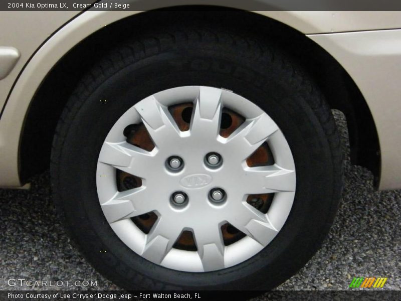 Cream Gold / Beige 2004 Kia Optima LX