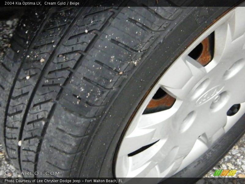 Cream Gold / Beige 2004 Kia Optima LX