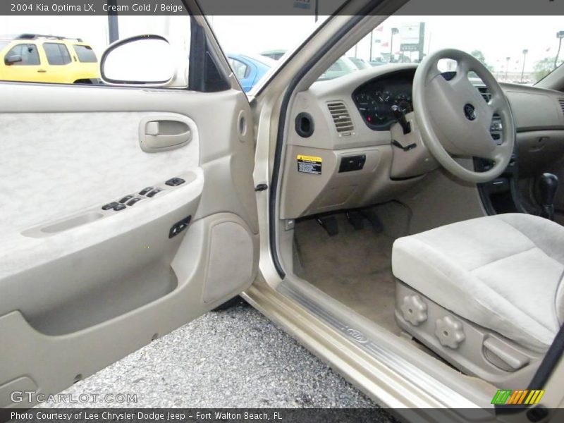 Cream Gold / Beige 2004 Kia Optima LX