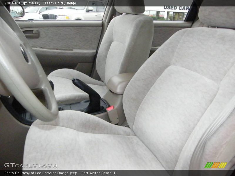 Cream Gold / Beige 2004 Kia Optima LX