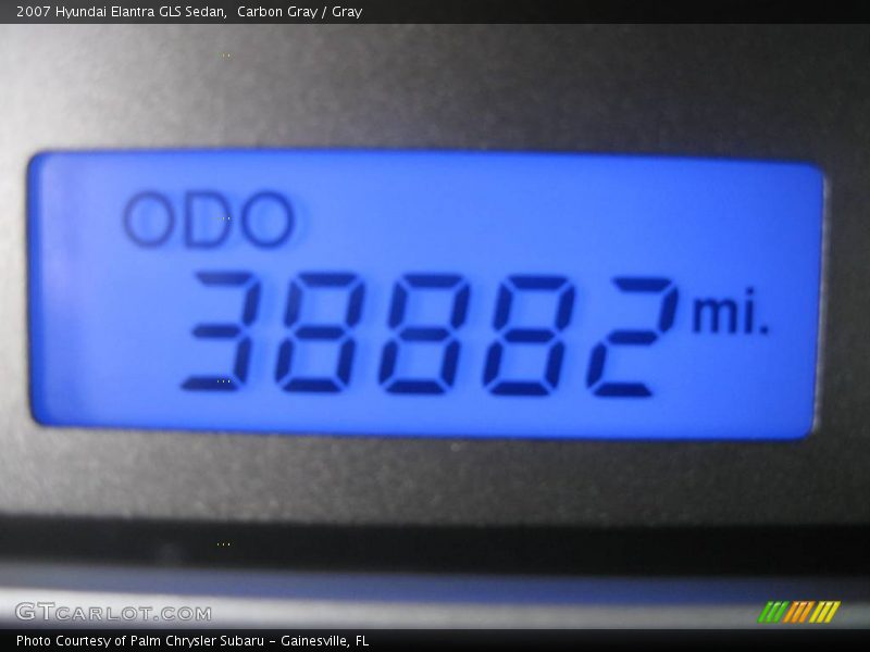Carbon Gray / Gray 2007 Hyundai Elantra GLS Sedan
