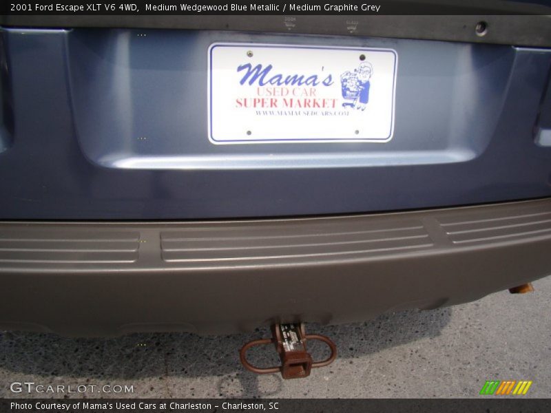 Medium Wedgewood Blue Metallic / Medium Graphite Grey 2001 Ford Escape XLT V6 4WD