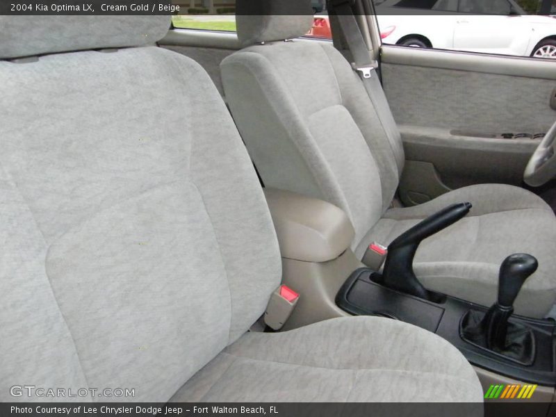 Cream Gold / Beige 2004 Kia Optima LX