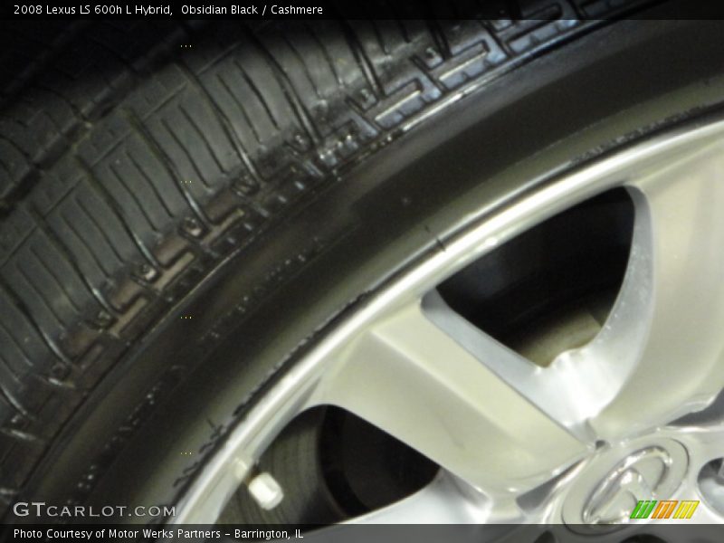 Obsidian Black / Cashmere 2008 Lexus LS 600h L Hybrid