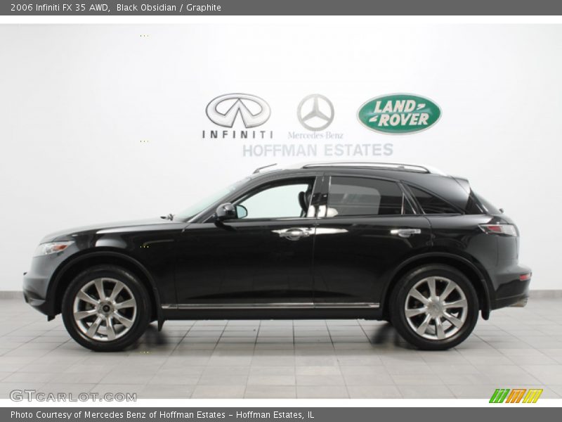 Black Obsidian / Graphite 2006 Infiniti FX 35 AWD