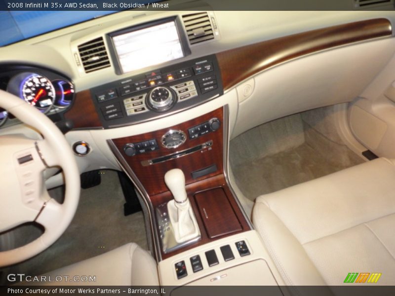 Black Obsidian / Wheat 2008 Infiniti M 35x AWD Sedan