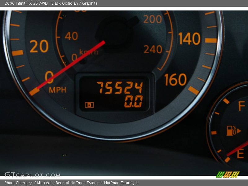 Black Obsidian / Graphite 2006 Infiniti FX 35 AWD