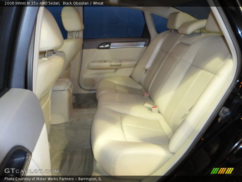 Black Obsidian / Wheat 2008 Infiniti M 35x AWD Sedan
