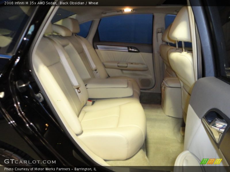 Black Obsidian / Wheat 2008 Infiniti M 35x AWD Sedan