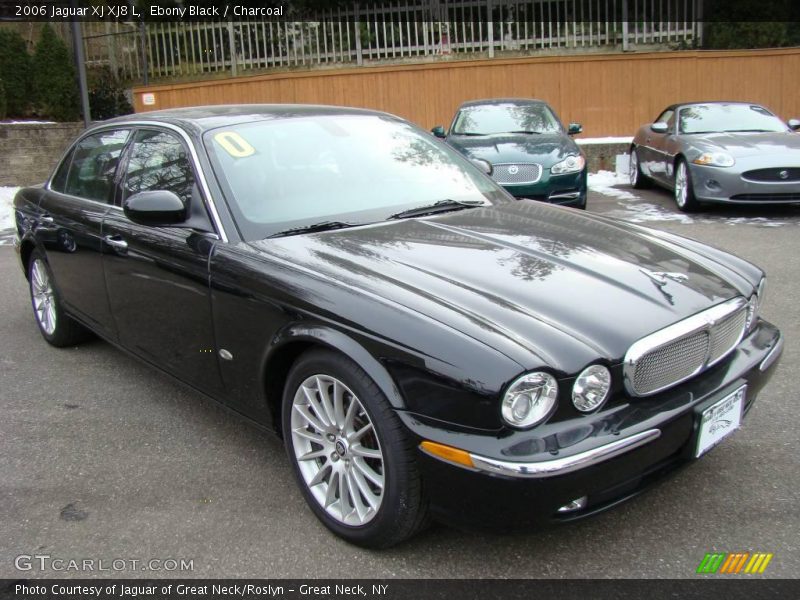 Ebony Black / Charcoal 2006 Jaguar XJ XJ8 L