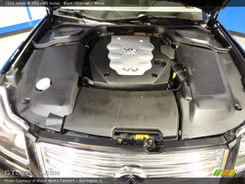 Black Obsidian / Wheat 2008 Infiniti M 35x AWD Sedan