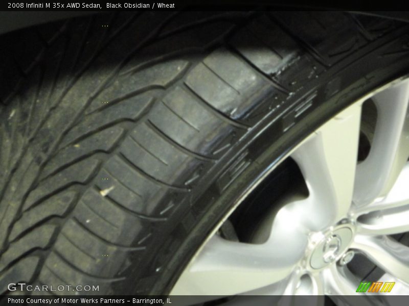 Black Obsidian / Wheat 2008 Infiniti M 35x AWD Sedan