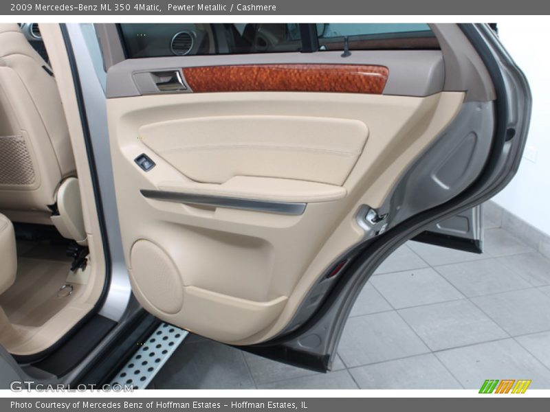 Pewter Metallic / Cashmere 2009 Mercedes-Benz ML 350 4Matic