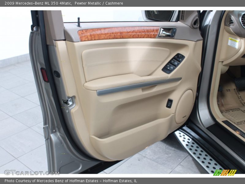 Pewter Metallic / Cashmere 2009 Mercedes-Benz ML 350 4Matic