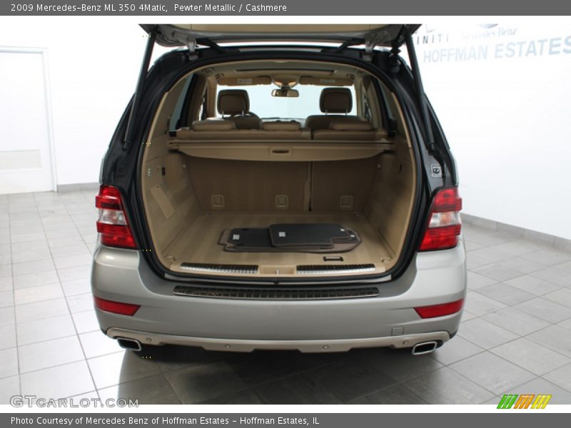 Pewter Metallic / Cashmere 2009 Mercedes-Benz ML 350 4Matic
