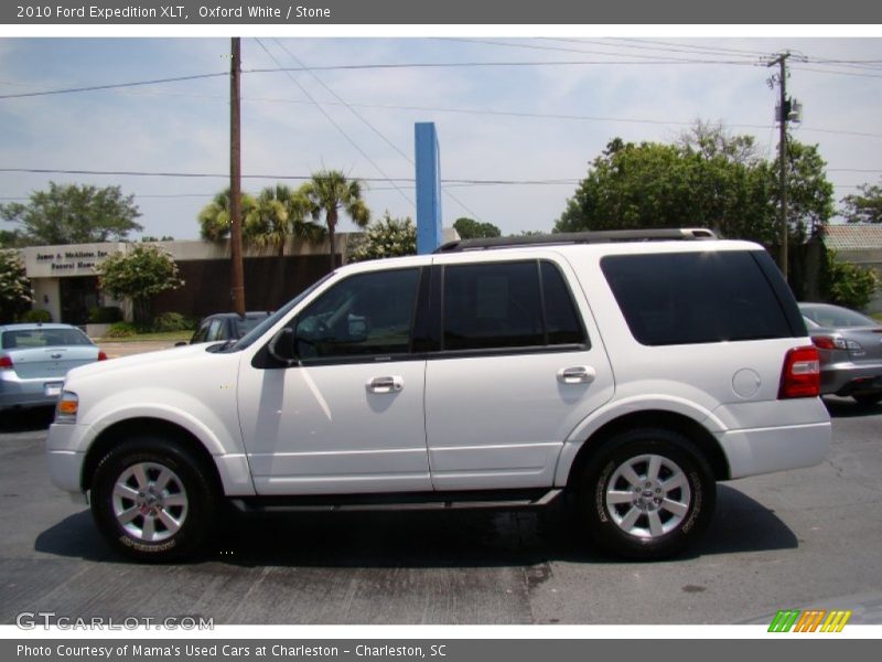 Oxford White / Stone 2010 Ford Expedition XLT