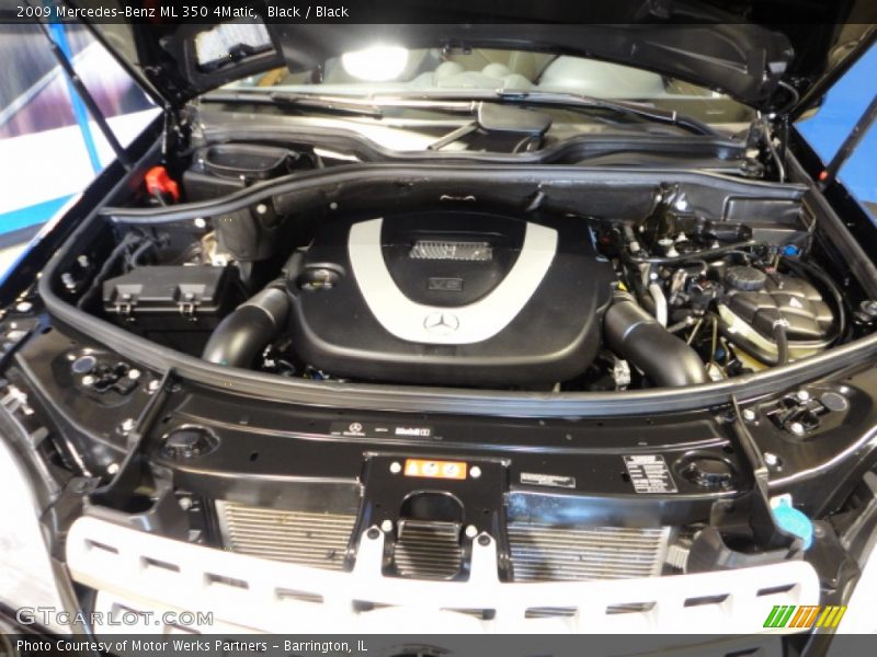 Black / Black 2009 Mercedes-Benz ML 350 4Matic