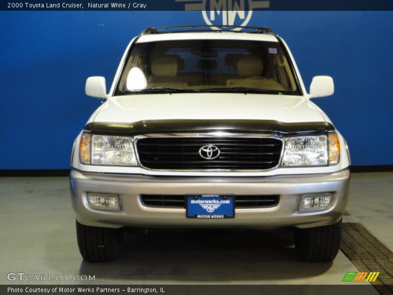 Natural White / Gray 2000 Toyota Land Cruiser