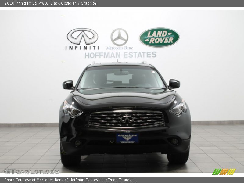Black Obsidian / Graphite 2010 Infiniti FX 35 AWD