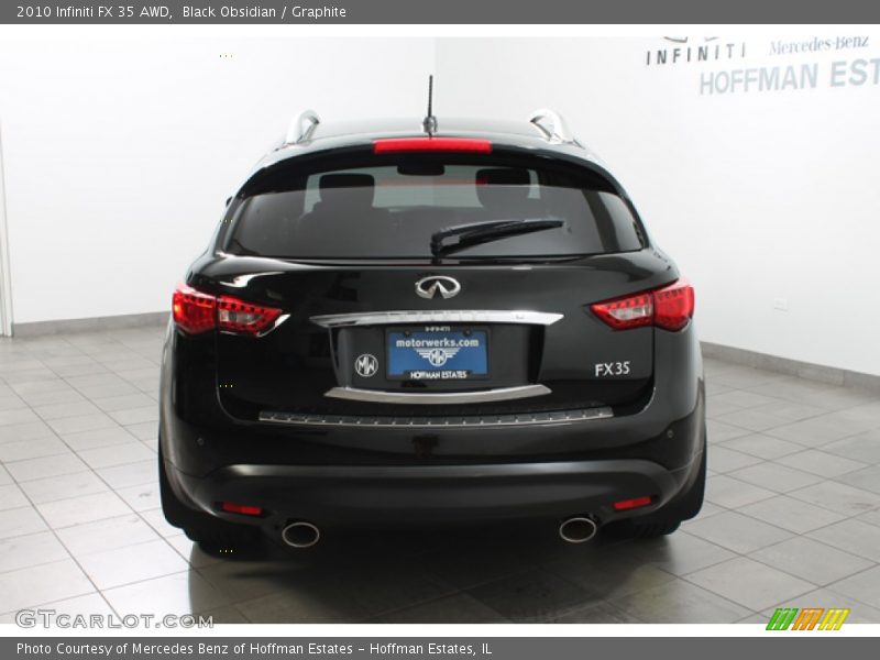 Black Obsidian / Graphite 2010 Infiniti FX 35 AWD