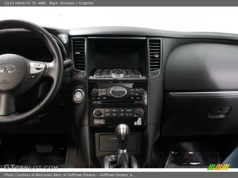 Black Obsidian / Graphite 2010 Infiniti FX 35 AWD
