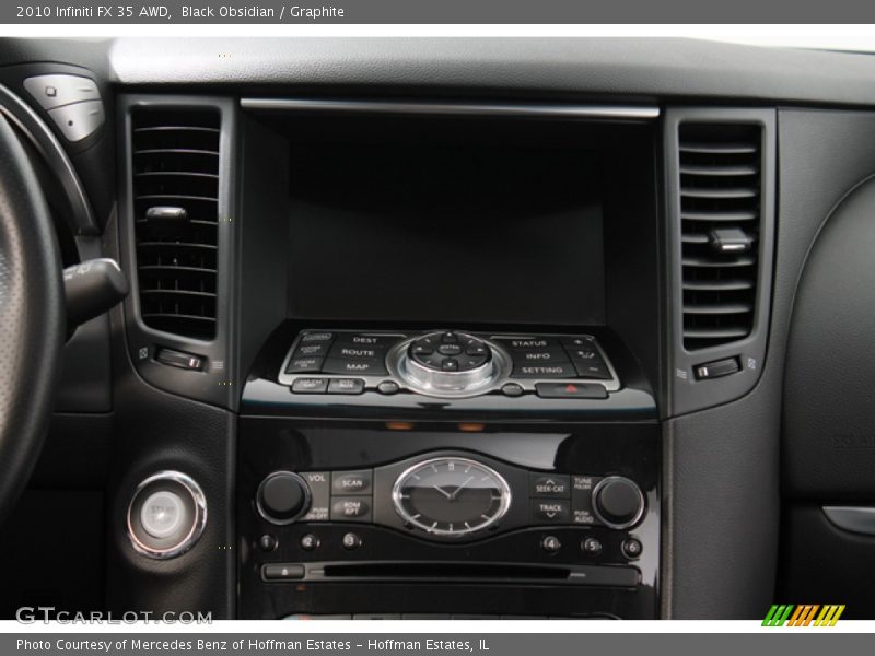 Black Obsidian / Graphite 2010 Infiniti FX 35 AWD