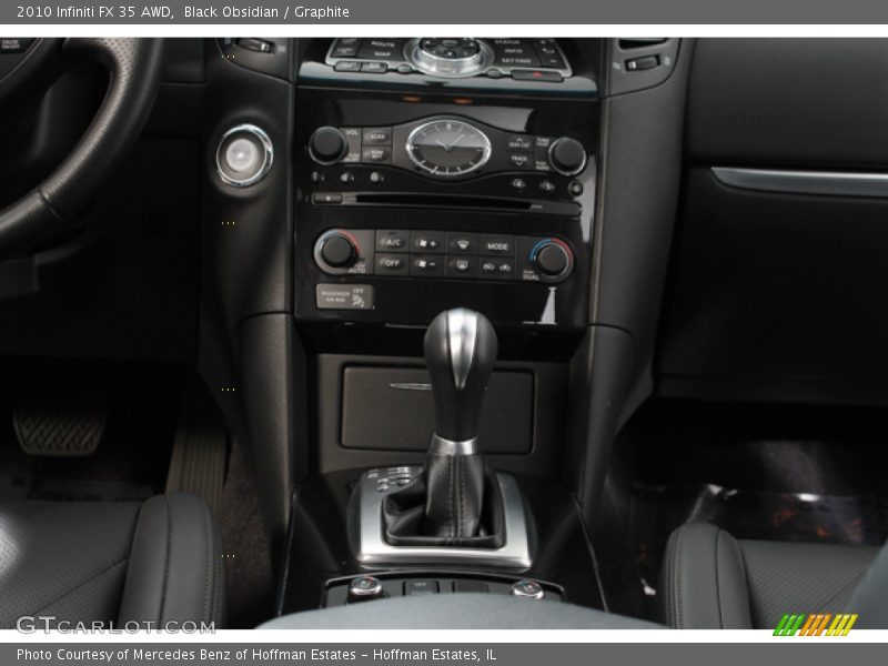Black Obsidian / Graphite 2010 Infiniti FX 35 AWD