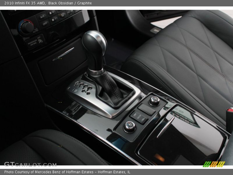 Black Obsidian / Graphite 2010 Infiniti FX 35 AWD
