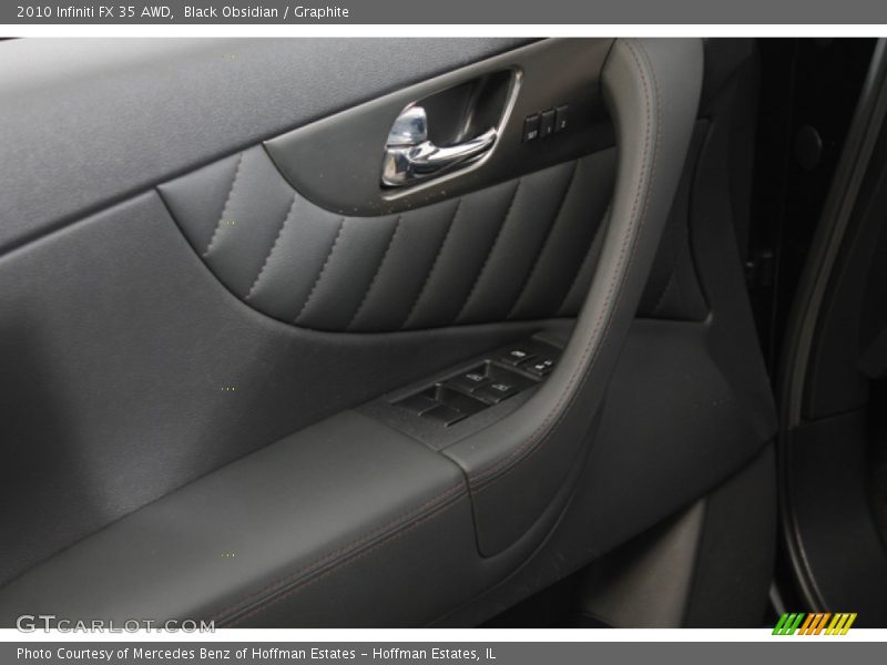 Black Obsidian / Graphite 2010 Infiniti FX 35 AWD