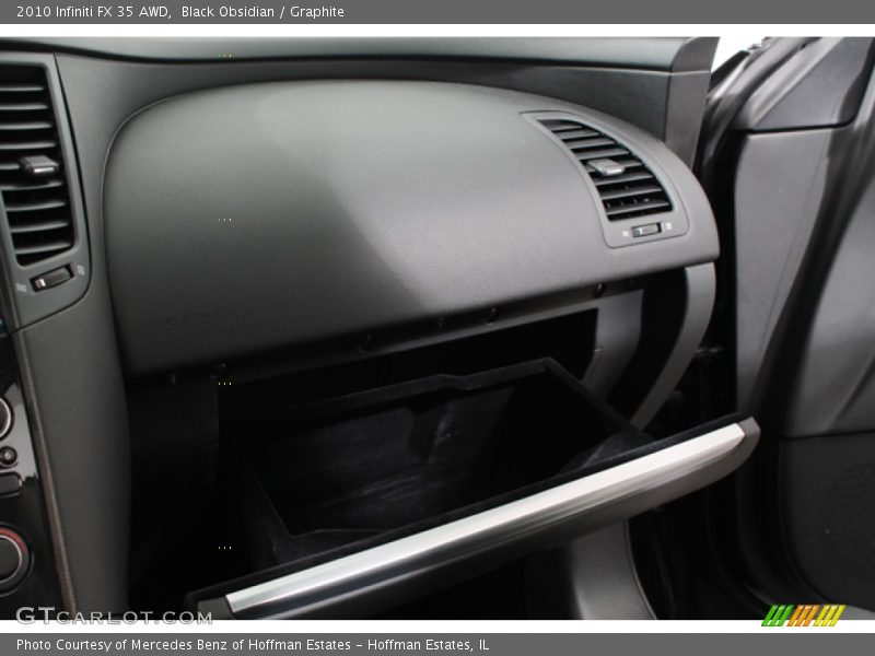 Black Obsidian / Graphite 2010 Infiniti FX 35 AWD