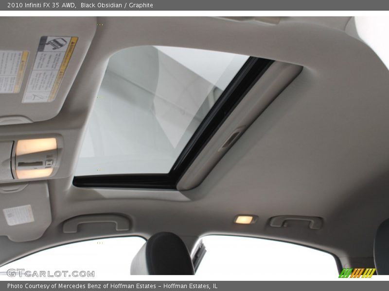 Black Obsidian / Graphite 2010 Infiniti FX 35 AWD