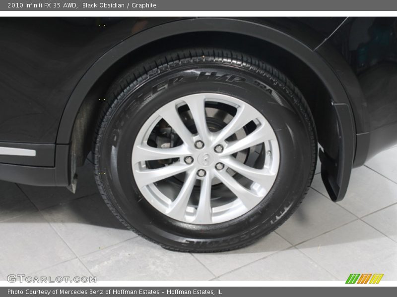Black Obsidian / Graphite 2010 Infiniti FX 35 AWD