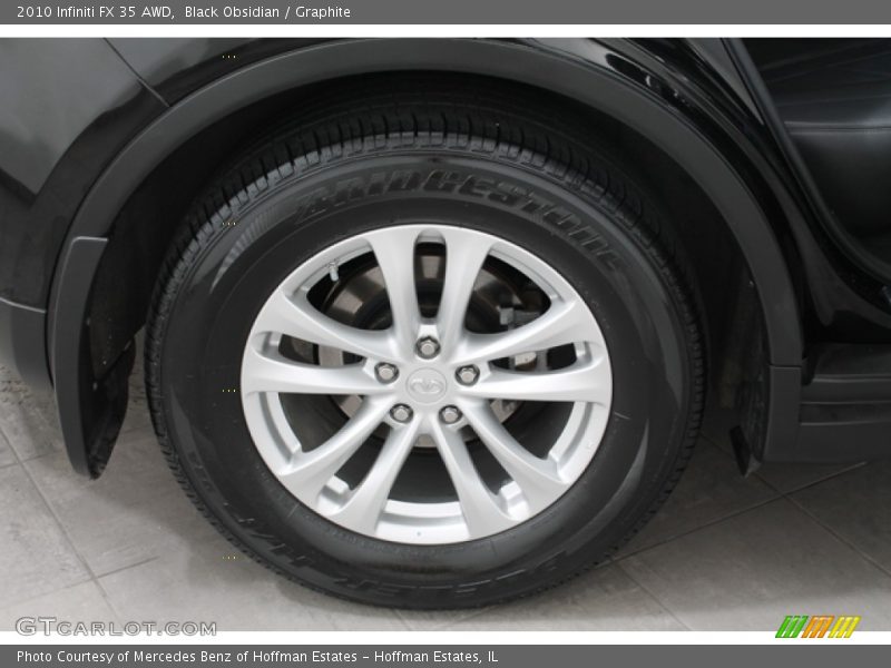 Black Obsidian / Graphite 2010 Infiniti FX 35 AWD