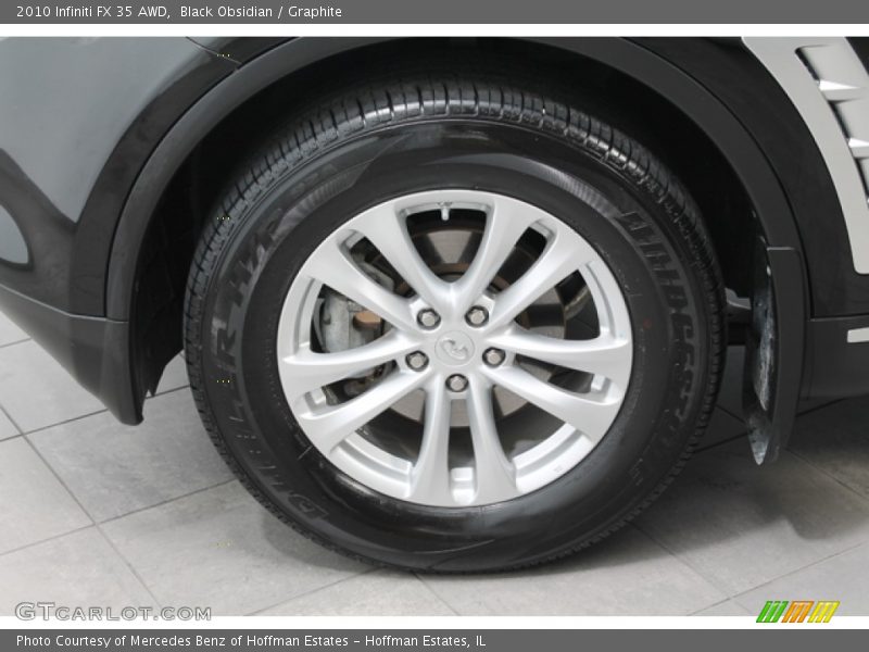 Black Obsidian / Graphite 2010 Infiniti FX 35 AWD