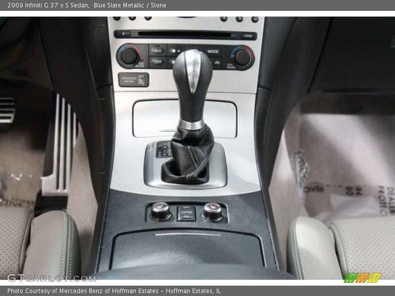 Blue Slate Metallic / Stone 2009 Infiniti G 37 x S Sedan