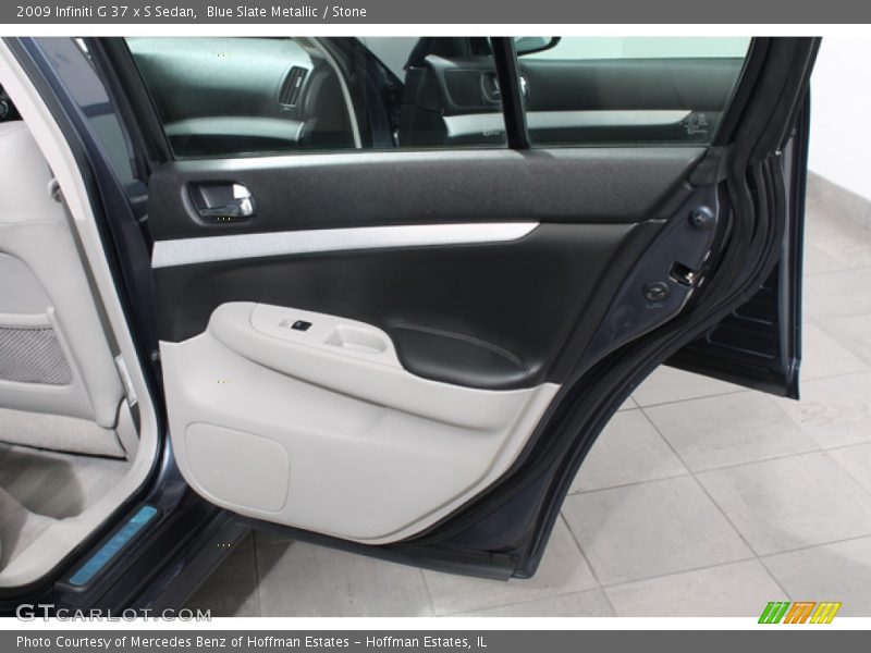 Blue Slate Metallic / Stone 2009 Infiniti G 37 x S Sedan
